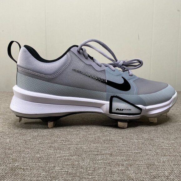 Nike Force Zoom Trout 9 Pro Baseball Cleats Men\'s 8 Pewter Wolf Grey FB2907-002 main image 9